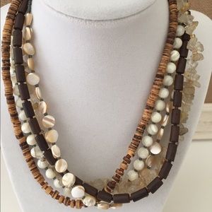 Silpada *retired* 5 strand necklace